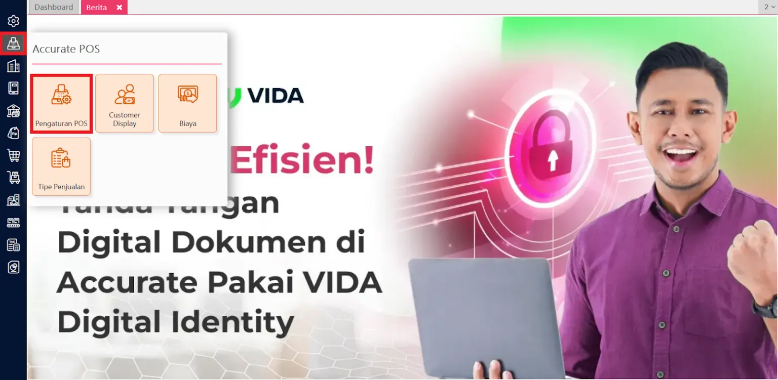 Cara menambah gudang